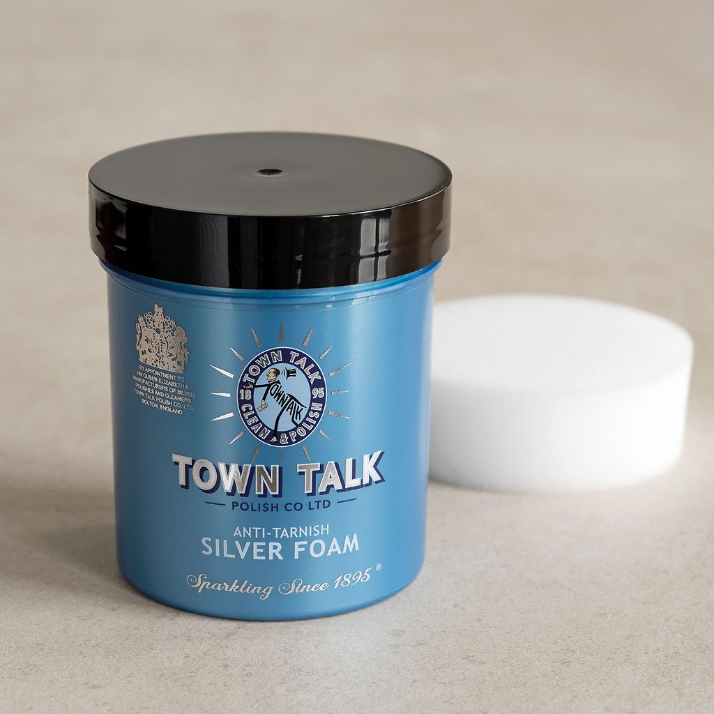 Town Talk Silber-Reinigungsschaum bei