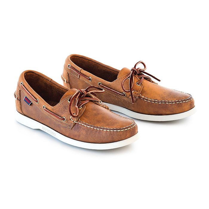 Sebago Docksides Herren Braun 43