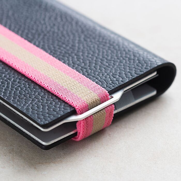 Q7 Wallet Classy Navy/Pink