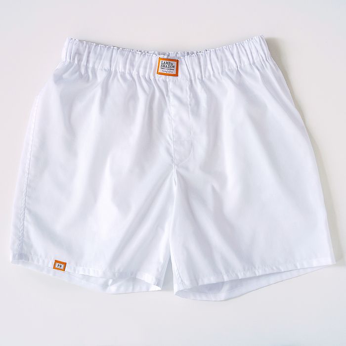 Lamb & Shadow Boxershorts Weiß L