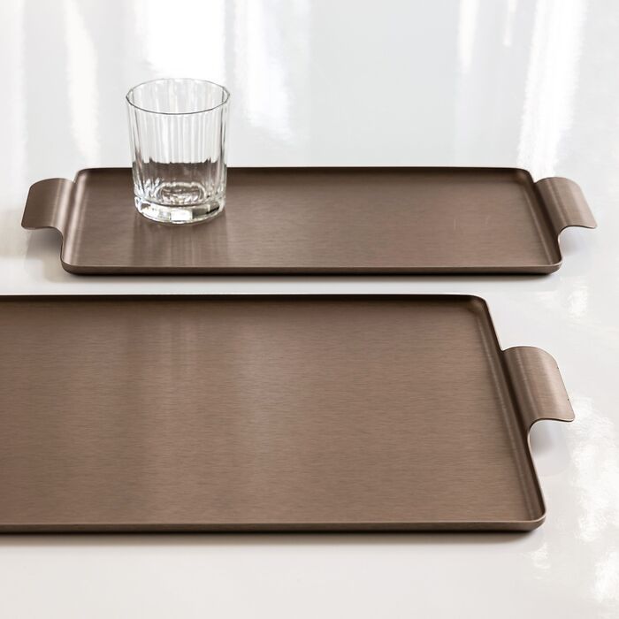 Kaymet Aluminium-Tablett Mocca