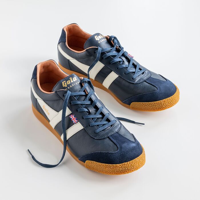 Gola Harrier Elite Herren, Navy / Weiß Gr. 44