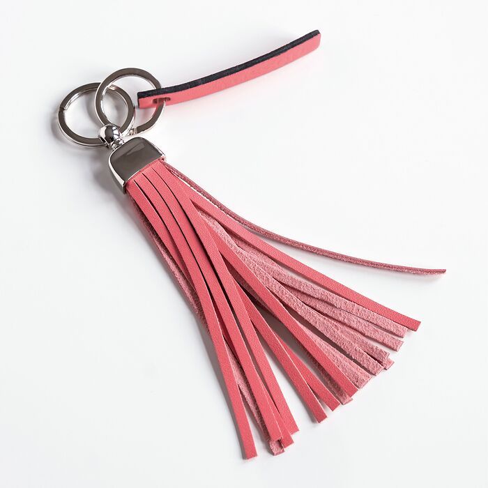 Tussor Schlüsselanhänger Tassel Pink