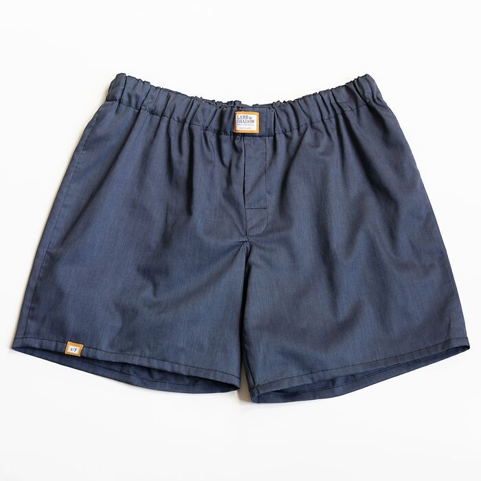 Lamb & Shadow Boxershorts Dunkelblau S