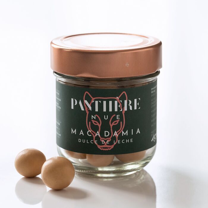 Panthère Nue Macadamia Dragees Dulce de Leche