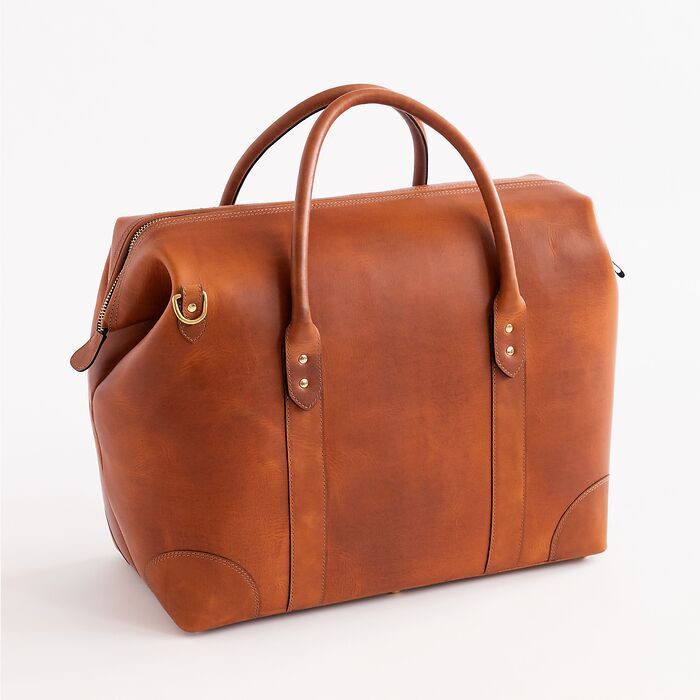 Hammann X Torquato Weekender XXL Stierleder Cognac