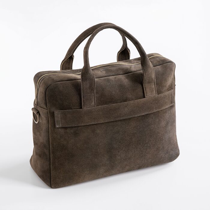 Thomas Riemer X Torquato Laptoptasche aus Ziegenleder